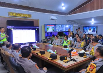 Pantau dari Udara, Wakapolri Sebut Arus Mudik Merak–Bakauheni Lancar