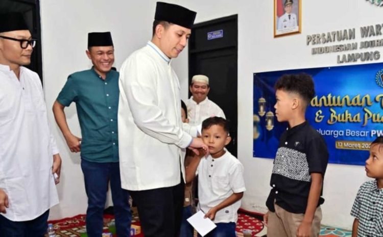 Buka Puasa PWI Lampung Selatan, Bupati Egi Tekankan Peran Media dalam Pembangunan