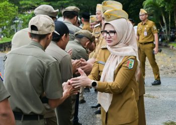 Apel dan Halal Bihalal Pemkab Pesawaran Perkuat Komitmen Pelayanan Publik