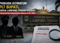 Overlapping Kewenangan Disorot, Penunjukan Plt dan Plh di Lampung Tengah Dinilai Cacat Hukum