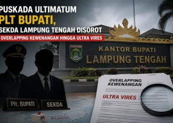 Overlapping Kewenangan Disorot, Penunjukan Plt dan Plh di Lampung Tengah Dinilai Cacat Hukum