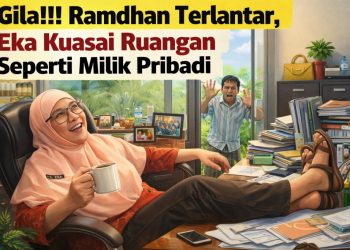 BOSDA 9,5 Miliar Mengendap, Ramdhan Belum Punya Ruang Kerja