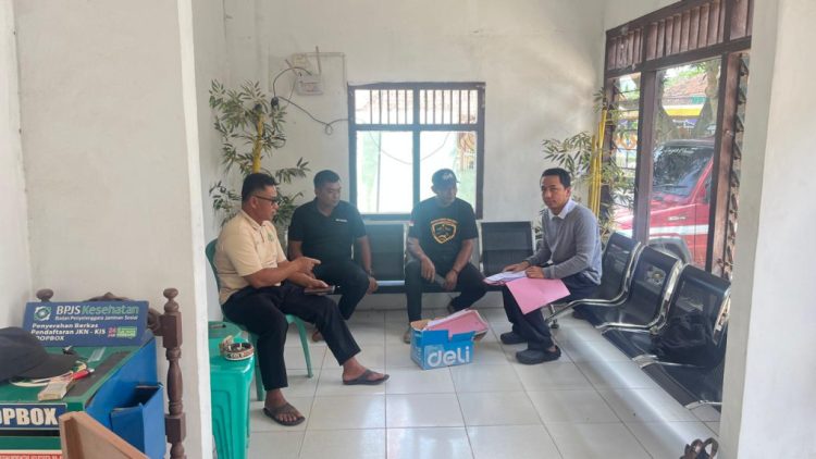 Satgas Yuridis PTSL Kantah Pringsewu Laksanakan Verifikasi Berkas di Pekon Tulung Agung