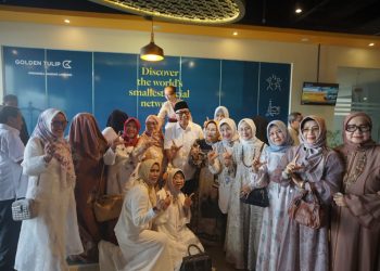 Halal Bihalal di Golden Tulip, Mirza Soroti Pentingnya Peran Purnabakti