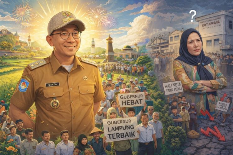 Di Tengah Banjir Lampung, Cara Memimpin Jadi Sorotan