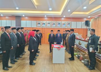 Terapkan Sistem Merit, Pemkab Tanggamus Rotasi dan Promosi 9 Pejabat