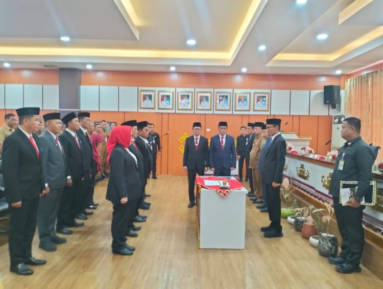 Terapkan Sistem Merit, Pemkab Tanggamus Rotasi dan Promosi 9 Pejabat