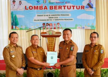 Bupati Pringsewu Ajak Anak Gemar Membaca Lewat Lomba Bertutur