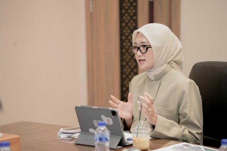 Jihan Nurlela Bahas Pembangunan BDI Lampung Bersama Wamenperin, Fokus SDM Industri