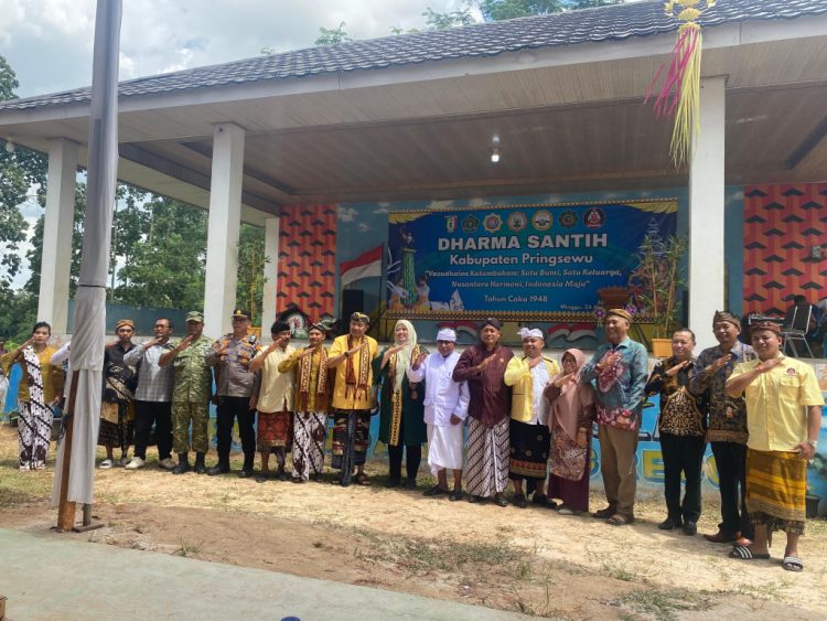 Dharma Santi Nyepi Pringsewu, Pesan Pancasila Menggema Kuat