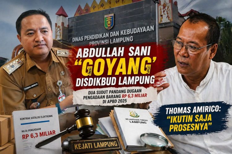 Pengadaan Rp6,3 M Disdik Lampung Disorot, Data Barang Masih Tertutup