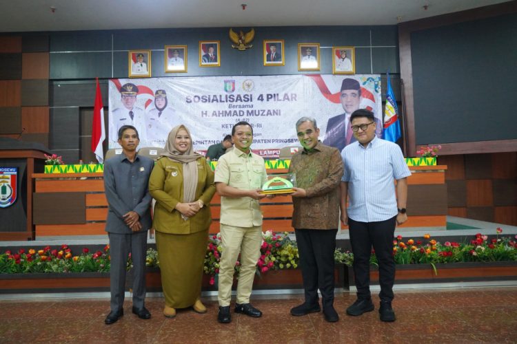 Ahmad Muzani Ajak Warga Pringsewu Perkuat Nilai Kebangsaan