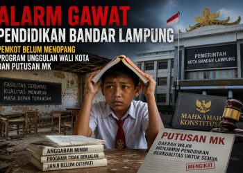 Alarm Pendidikan Bandar Lampung, BOSDA Rp9,5 Miliar Belum Cair hingga Mei 2026