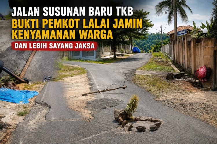 Jalan Susunan Baru Rusak Parah, Pemkot Dituding Lalai Jamin Kenyamanan Warga