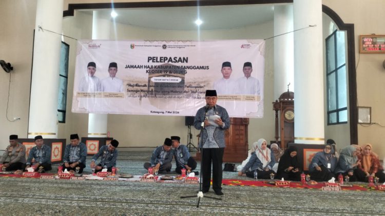 249 Jamaah Haji Tanggamus Resmi Dilepas ke Tanah Suci