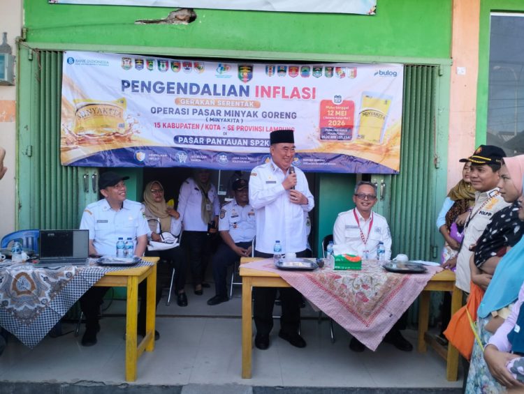 Gerakan Serentak Operasi Pasar Digelar di 15 Daerah Lampung, Tanggamus Fokus Kendalikan Inflasi