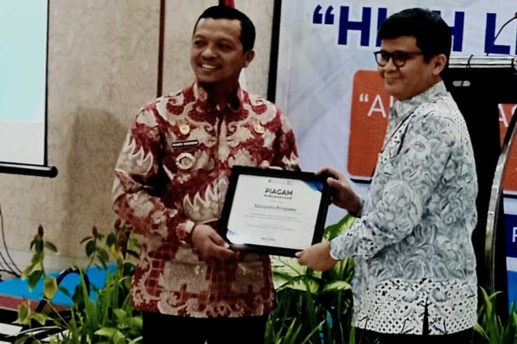 Pringsewu Raih Penghargaan dari Bank Indonesia atas Digitalisasi Transaksi Daerah