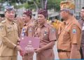 Pengabdian Puluhan Tahun, Tiga PNS Lampung Selatan Digjar Satyalancana