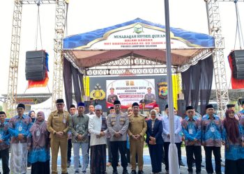 MHQ Hari Bhayangkara, Ketua DPRD Lamsel Dukung Pembinaan Generasi Muda