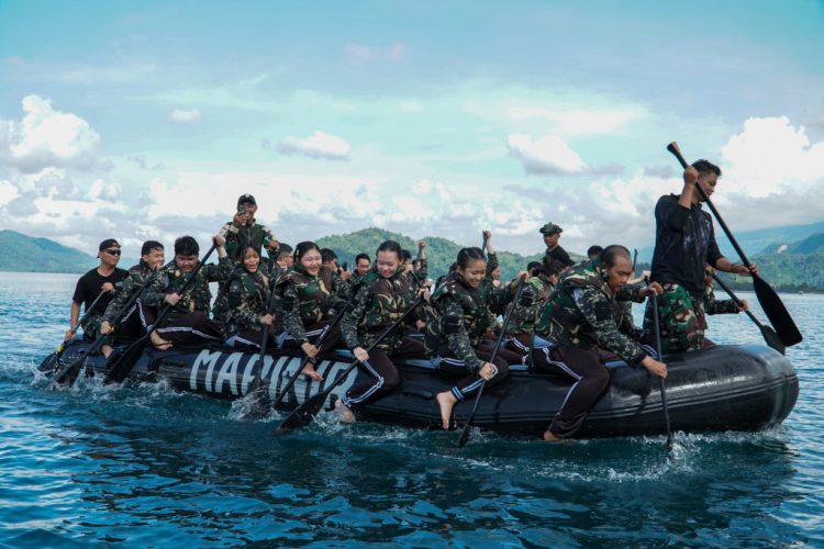 Dari Barak ke Pantai Klara, Peserta PPTM 11 Jalani Latihan Fisik dan Mental Intensif