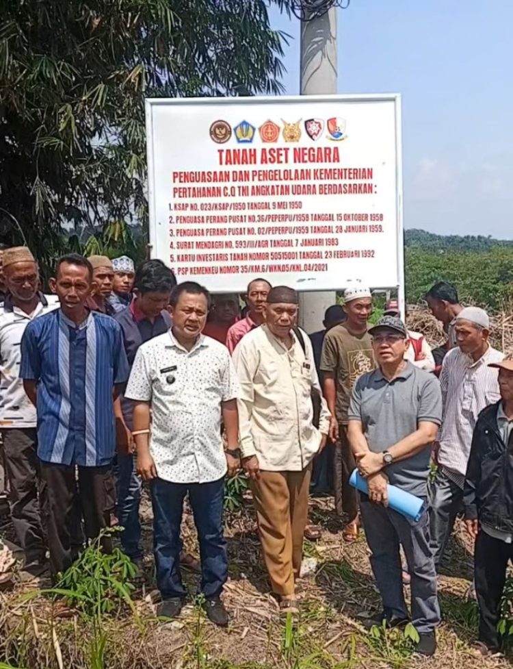 LBH Nilai Pemasangan Plang TNI AU Ancam Hak Warga Tulang Bawang