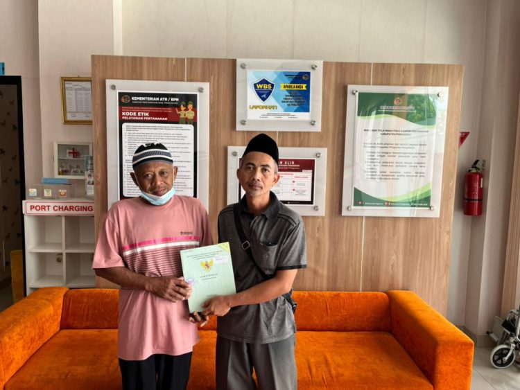 Kantor Pertanahan Pringsewu Dapat Pujian atas Pelayanan Transparan