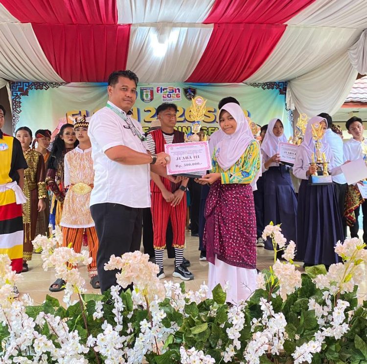 SMPN 1 Adiluwih Tunjukkan Dominasi di Ajang FLS3N Pringsewu 2026