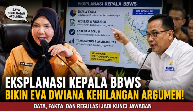 Kepala BBWS Ungkap Penyebab Banjir Bandar Lampung dalam Forum Diskusi