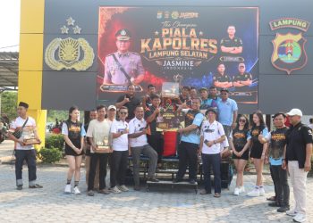 Kelas Murai Batu Full Gantangan, Piala Kapolres Lampung Selatan Diserbu Peserta