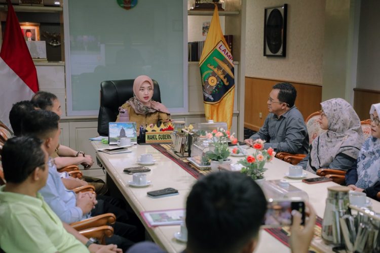 Wagub Jihan Siap Gandeng Inisiatif Lampung Sehat Tingkatkan Pelayanan Kesehatan Masyarakat