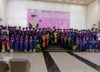 Wisuda Bersama 3 Perguruan Tinggi di Lampung Berlangsung Meriah, 509 Mahasiswa Lulus