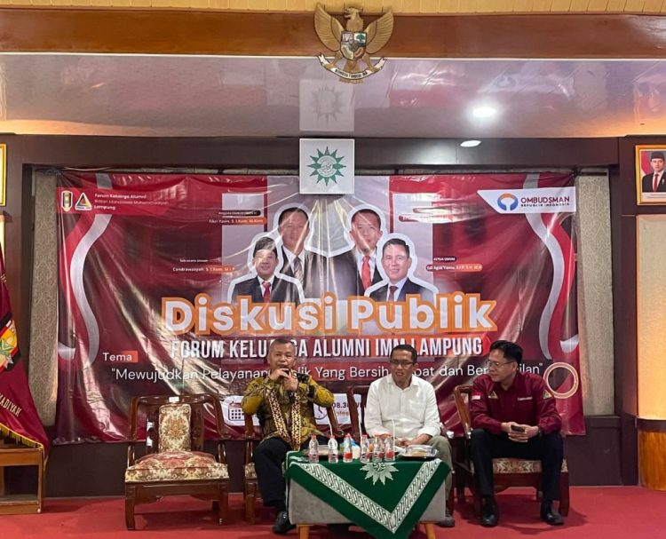 Ombudsman RI hingga KI Lampung Hadir di Diskusi FOKAL IMM Bahas Reformasi Pelayanan Publik