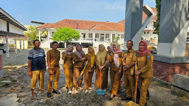 DPRD Lampung Selatan Gelar Gotong Royong Dukung Program GERTAK Helau