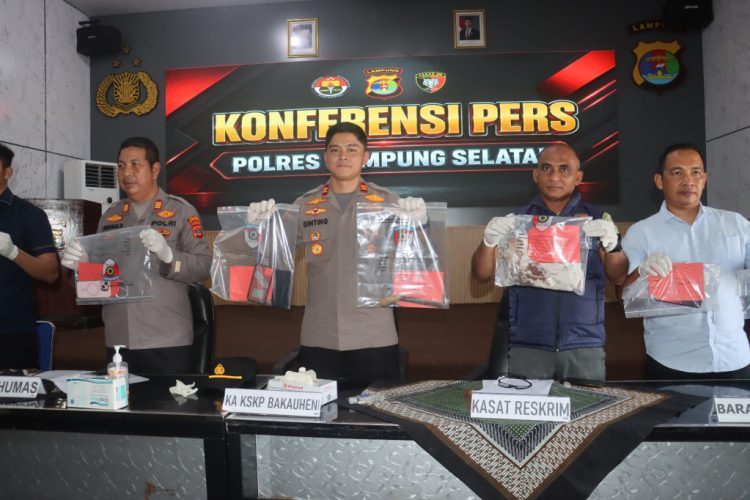 Polisi Ringkus Pelaku Penganiayaan yang Tewaskan Perempuan Muda di Bakauheni