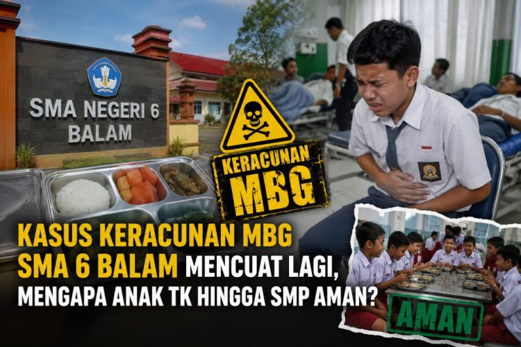 Menu Sama, Korban Berbeda: Misteri Keracunan MBG di SMA Negeri 6 Bandar Lampung