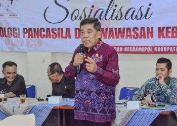 Sudiyono dan Bambang Sugeng Iriyanto Jadi Narasumber Sosialisasi Pancasila di Pringsewu