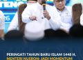 Peringati 1 Muharam 1448 H, Nusron Wahid Serahkan 243 Sertipikat Tanah Wakaf