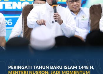 Peringati 1 Muharam 1448 H, Nusron Wahid Serahkan 243 Sertipikat Tanah Wakaf