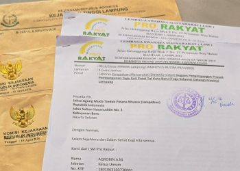 Proyek Tugu Selamat Datang ITERA Jadi Sorotan, LSM Minta Kejagung Usut Dugaan Penyimpangan