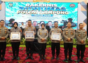 Kabid Humas Polda Lampung Apresiasi Jajaran Berprestasi, Ini Daftar Penerima Penghargaan 2026
