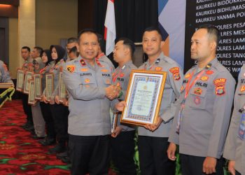Torehkan Prestasi Gemilang, Polres Lampung Selatan Jadi Terbaik Pengelolaan Anggaran di Polda Lampung
