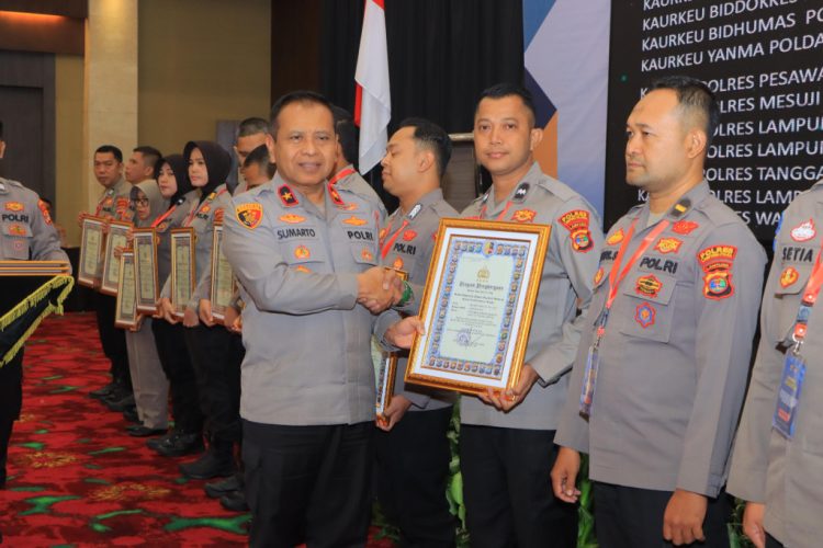 Torehkan Prestasi Gemilang, Polres Lampung Selatan Jadi Terbaik Pengelolaan Anggaran di Polda Lampung