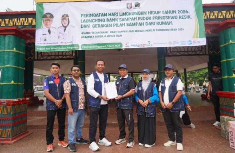 Pringsewu Bergerak Atasi Darurat Sampah, Riyanto Resmikan Bank Sampah Induk Pringsewu Resik