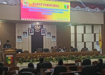 Paripurna DPRD Tanggamus Berlangsung Kuorum, LKPJ Bupati Tahun 2025 Resmi Disetujui