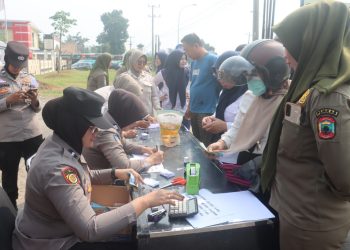 393 Warga Serbu Bazar Murah Bhayangkara ke-80 di Mapolres Lampung Selatan