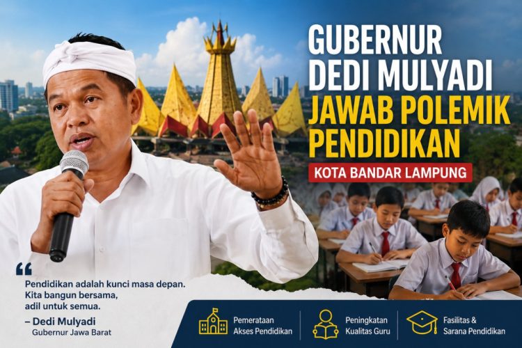 Polemik Pendidikan Bandar Lampung, Dedi Mulyadi: Bukan Salah Orang Tua Jika Anak Tak Masuk Sekolah Negeri