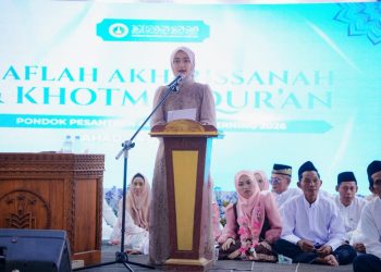 Hadiri Khotmil Qur’an, Jihan Nurlela Puji Dedikasi Ponpes Al-Hidayat Selama 37 Tahun