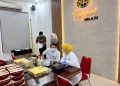 Dukung Pelayanan Optimal, Seluruh ASN Kantor Pertanahan Pringsewu Jalani MCU