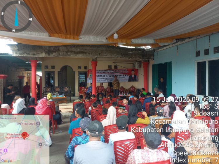 Gencarkan Wawasan Kebangsaan, Samsul Turun Langsung Temui Warga di Desa Sidoasri