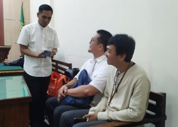 Sidang Putusan Kasus PT LEB Diserbu Penonton, Ruang PN Tanjungkarang Penuh Sesak